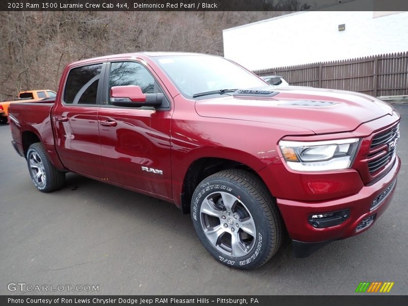 Front 3/4 View of 2023 1500 Laramie Crew Cab 4x4