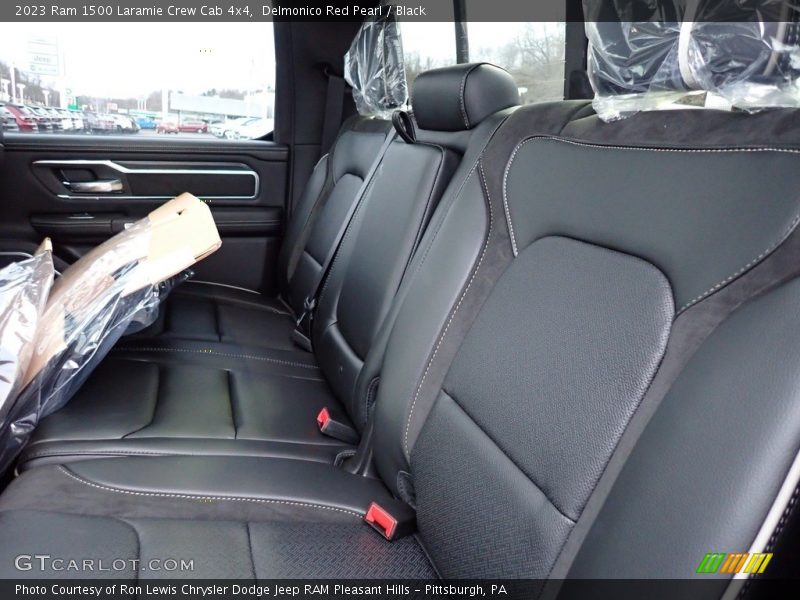 Delmonico Red Pearl / Black 2023 Ram 1500 Laramie Crew Cab 4x4