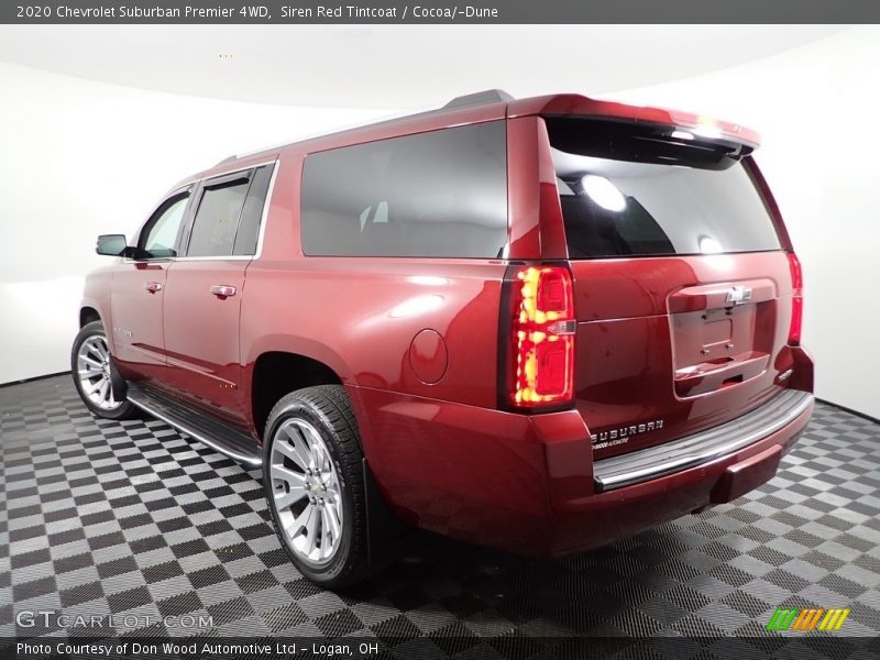 Siren Red Tintcoat / Cocoa/­Dune 2020 Chevrolet Suburban Premier 4WD