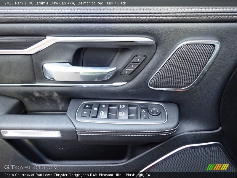 Door Panel of 2023 1500 Laramie Crew Cab 4x4