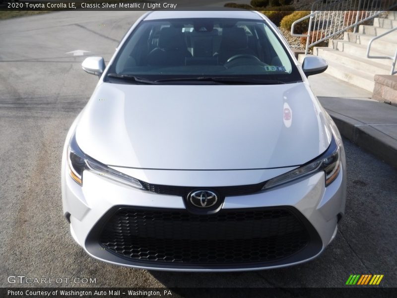 Classic Silver Metallic / Light Gray 2020 Toyota Corolla LE