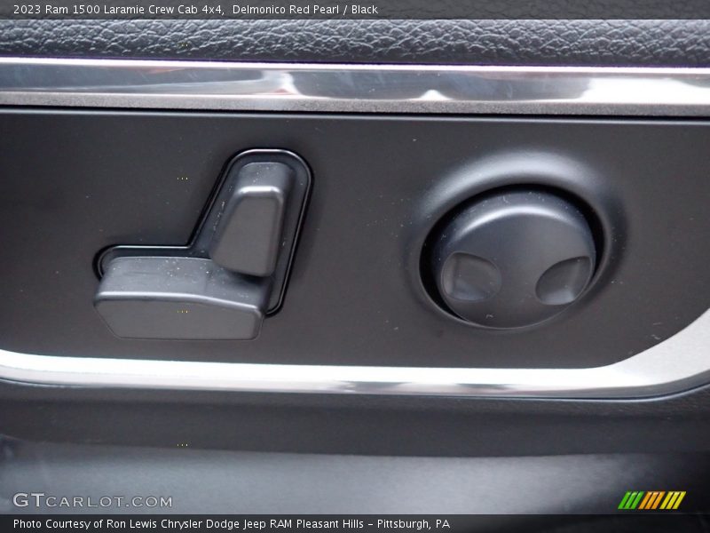 Delmonico Red Pearl / Black 2023 Ram 1500 Laramie Crew Cab 4x4