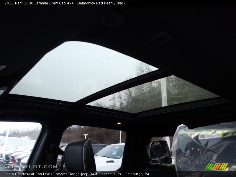 Sunroof of 2023 1500 Laramie Crew Cab 4x4