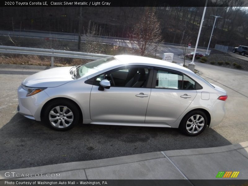 Classic Silver Metallic / Light Gray 2020 Toyota Corolla LE