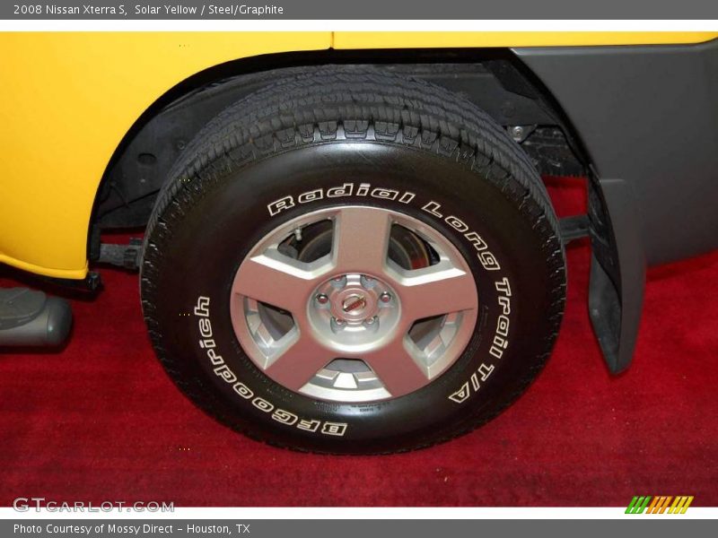 Solar Yellow / Steel/Graphite 2008 Nissan Xterra S