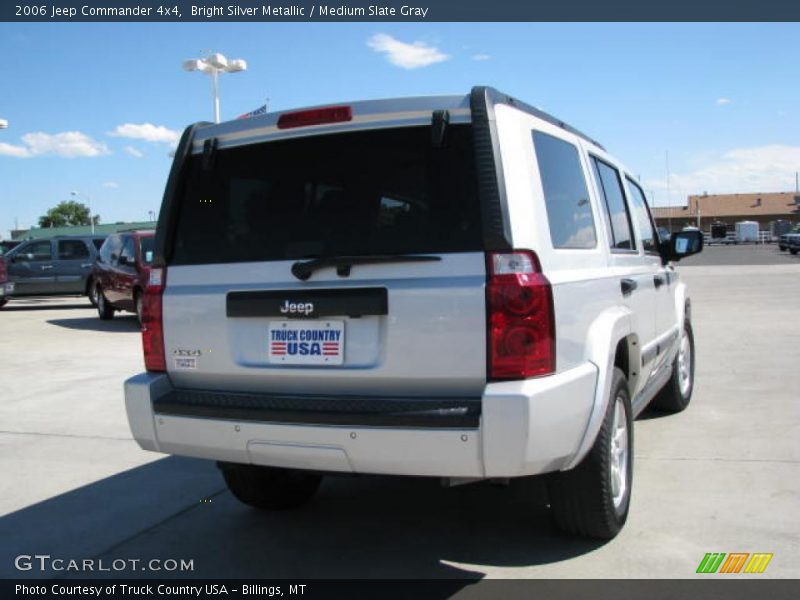 Bright Silver Metallic / Medium Slate Gray 2006 Jeep Commander 4x4