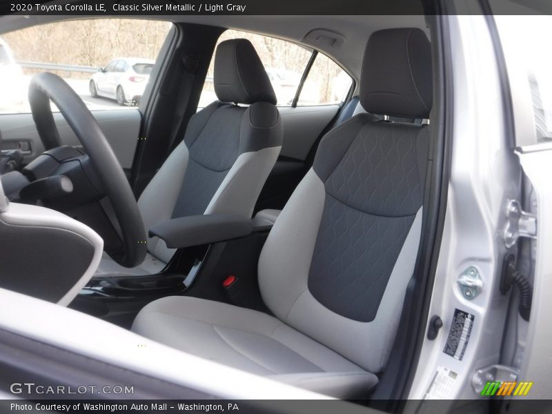 Classic Silver Metallic / Light Gray 2020 Toyota Corolla LE