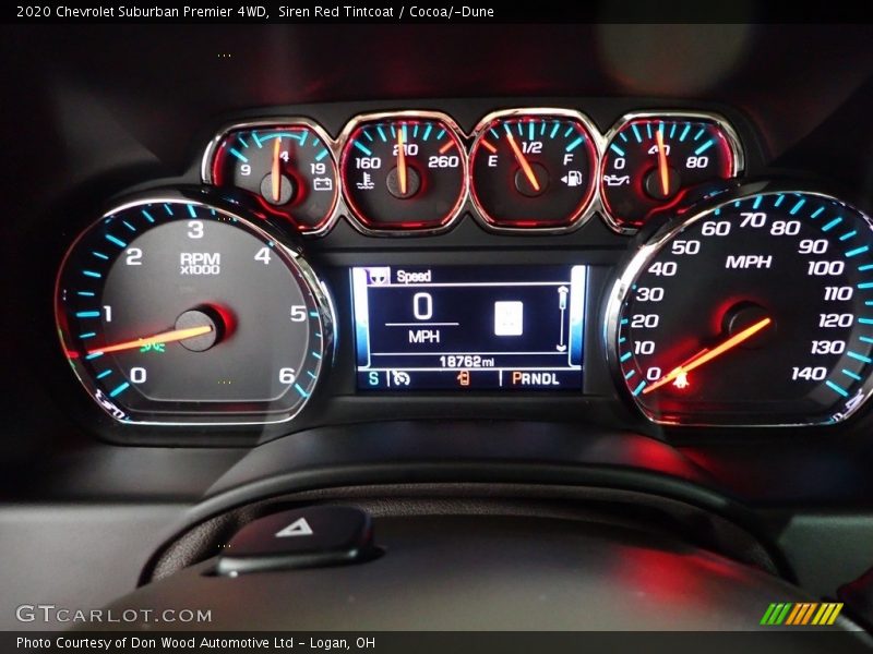 Siren Red Tintcoat / Cocoa/­Dune 2020 Chevrolet Suburban Premier 4WD