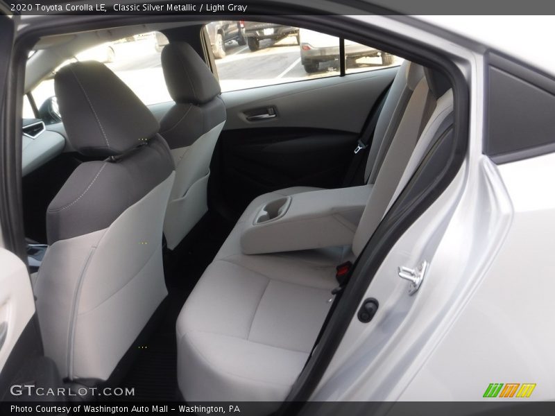 Classic Silver Metallic / Light Gray 2020 Toyota Corolla LE