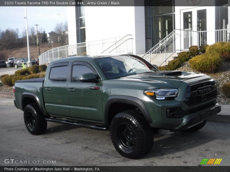 Army Green / Black 2020 Toyota Tacoma TRD Pro Double Cab 4x4