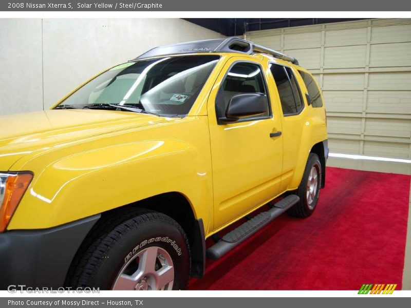 Solar Yellow / Steel/Graphite 2008 Nissan Xterra S