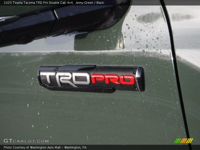 Army Green / Black 2020 Toyota Tacoma TRD Pro Double Cab 4x4