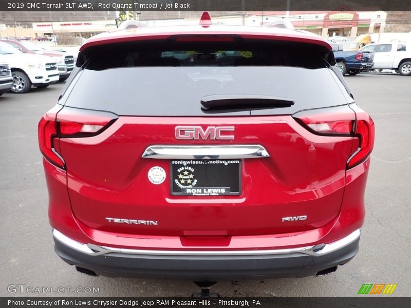 Red Quartz Tintcoat / Jet Black 2019 GMC Terrain SLT AWD