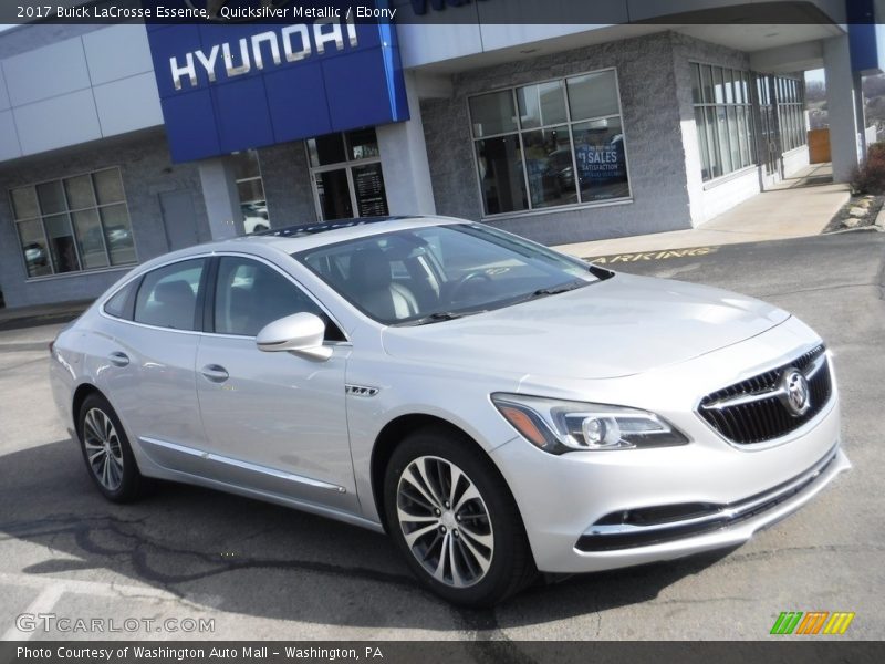 Quicksilver Metallic / Ebony 2017 Buick LaCrosse Essence