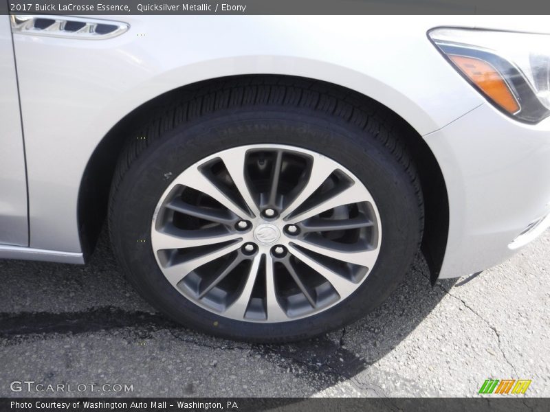 Quicksilver Metallic / Ebony 2017 Buick LaCrosse Essence