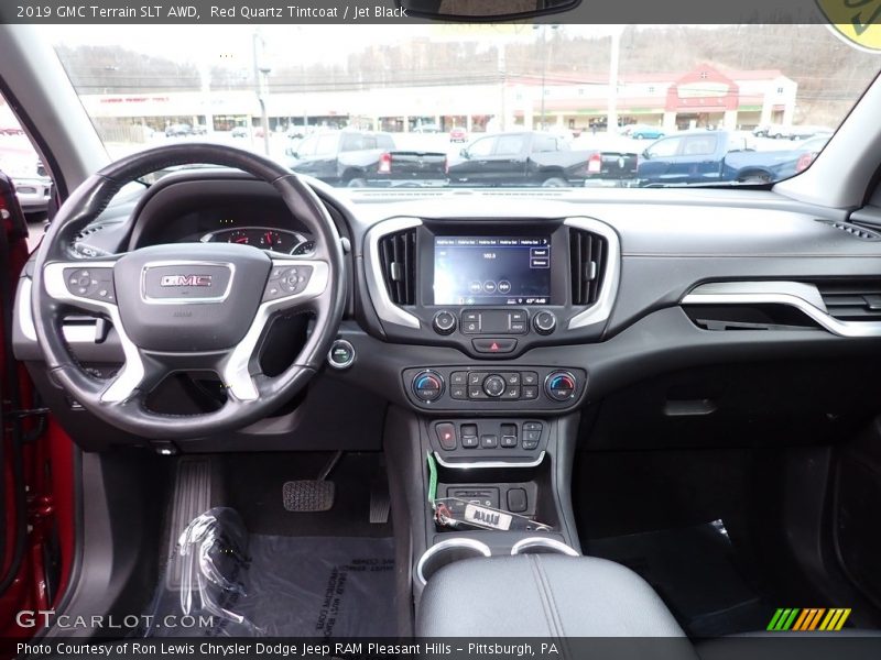 Red Quartz Tintcoat / Jet Black 2019 GMC Terrain SLT AWD