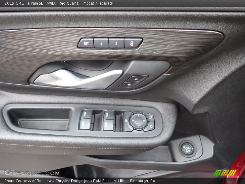 Red Quartz Tintcoat / Jet Black 2019 GMC Terrain SLT AWD