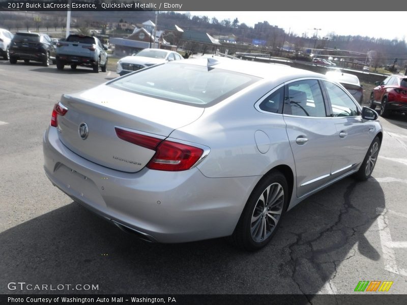 Quicksilver Metallic / Ebony 2017 Buick LaCrosse Essence