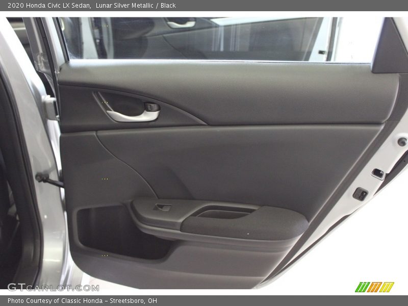 Lunar Silver Metallic / Black 2020 Honda Civic LX Sedan