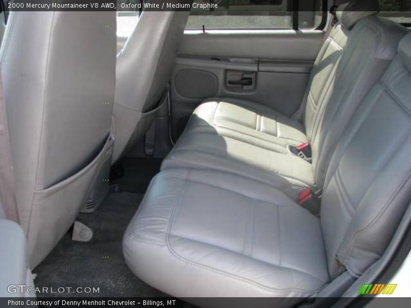 Oxford White / Medium Graphite 2000 Mercury Mountaineer V8 AWD