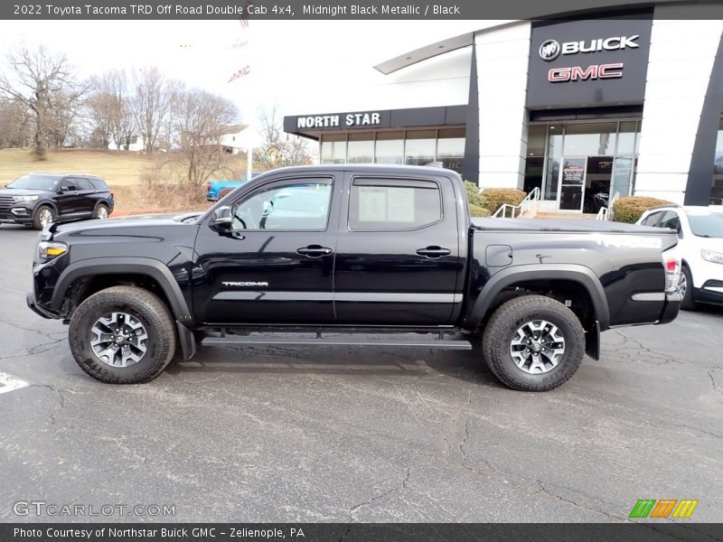 Midnight Black Metallic / Black 2022 Toyota Tacoma TRD Off Road Double Cab 4x4