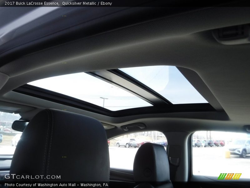 Quicksilver Metallic / Ebony 2017 Buick LaCrosse Essence