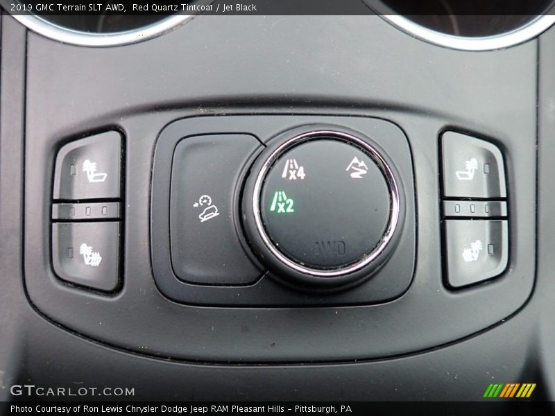 Red Quartz Tintcoat / Jet Black 2019 GMC Terrain SLT AWD