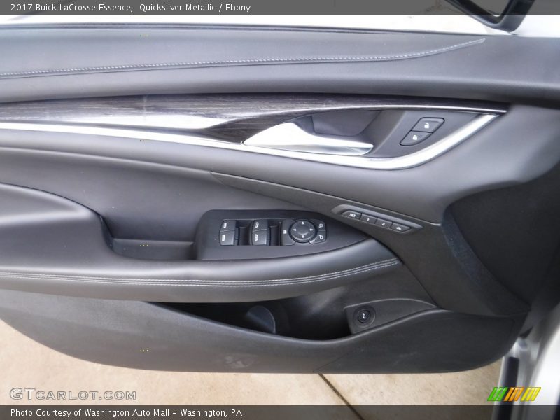 Quicksilver Metallic / Ebony 2017 Buick LaCrosse Essence