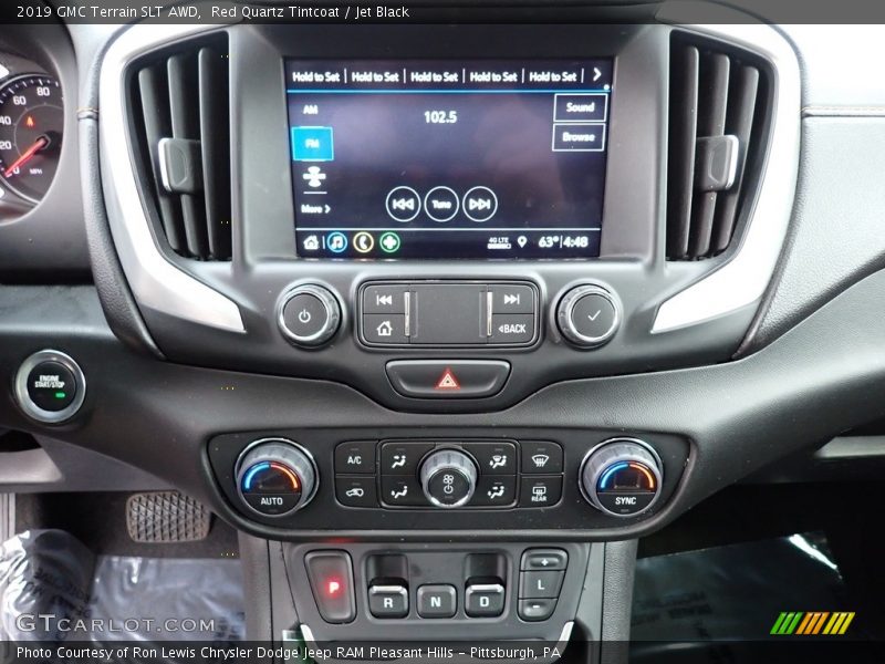 Red Quartz Tintcoat / Jet Black 2019 GMC Terrain SLT AWD