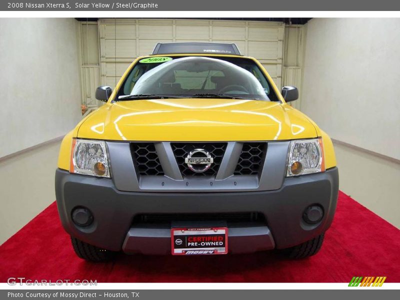 Solar Yellow / Steel/Graphite 2008 Nissan Xterra S