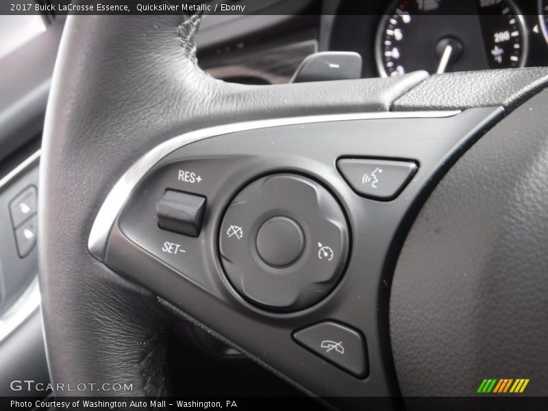 Quicksilver Metallic / Ebony 2017 Buick LaCrosse Essence