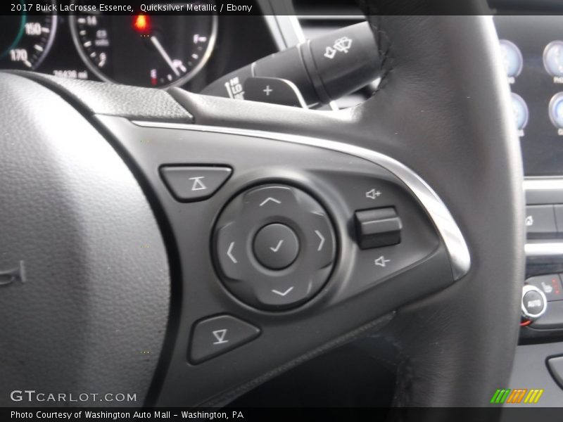 Quicksilver Metallic / Ebony 2017 Buick LaCrosse Essence