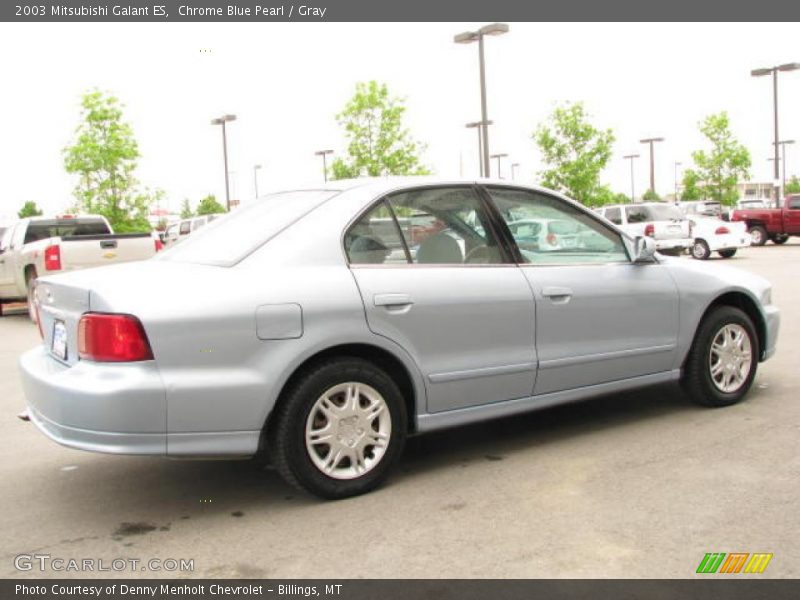 Chrome Blue Pearl / Gray 2003 Mitsubishi Galant ES