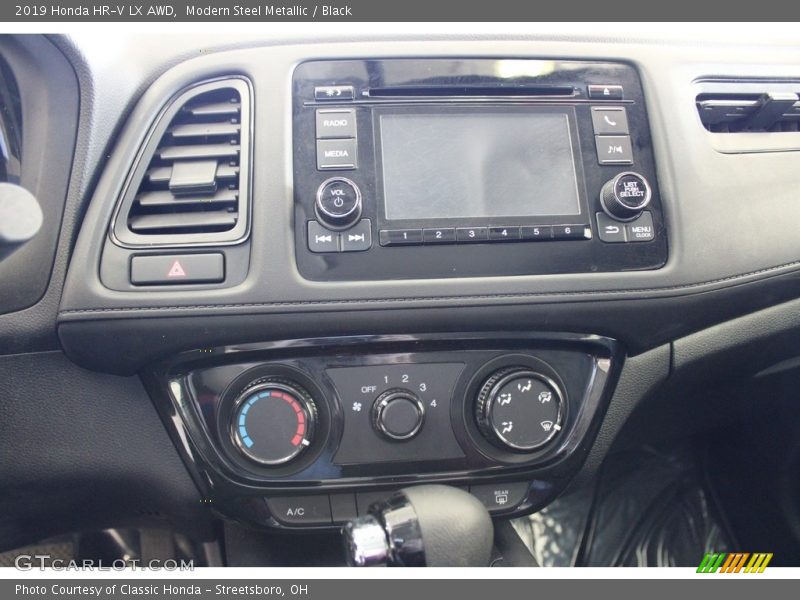 Modern Steel Metallic / Black 2019 Honda HR-V LX AWD