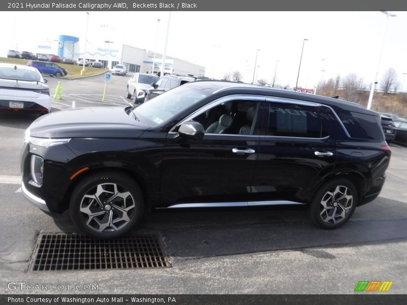 Becketts Black / Black 2021 Hyundai Palisade Calligraphy AWD