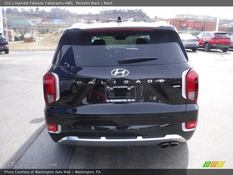 Becketts Black / Black 2021 Hyundai Palisade Calligraphy AWD