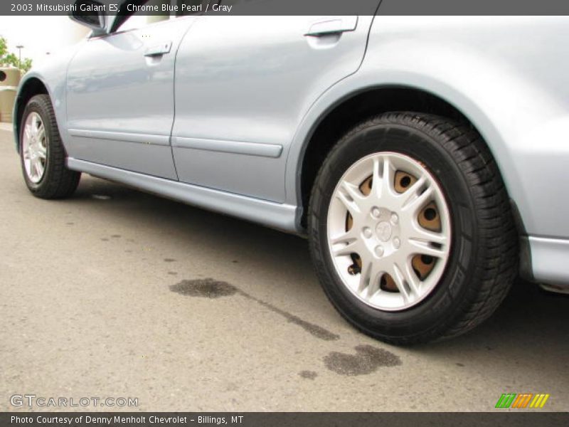 Chrome Blue Pearl / Gray 2003 Mitsubishi Galant ES