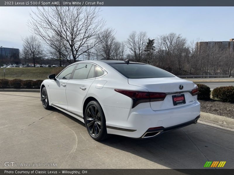  2023 LS 500 F Sport AWD Ultra White