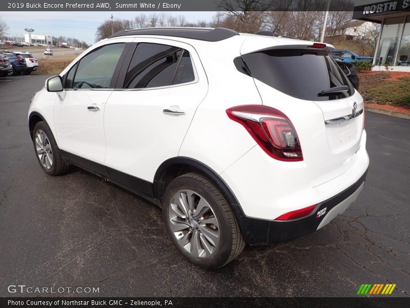 Summit White / Ebony 2019 Buick Encore Preferred AWD