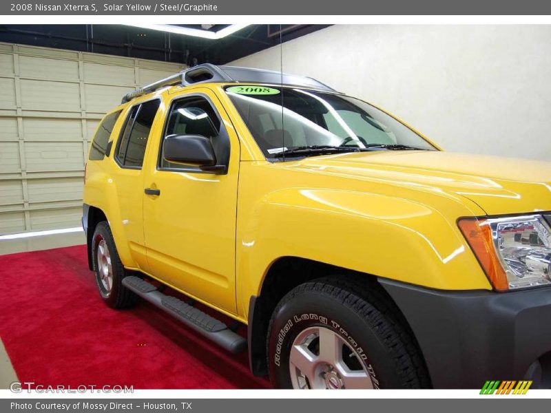 Solar Yellow / Steel/Graphite 2008 Nissan Xterra S