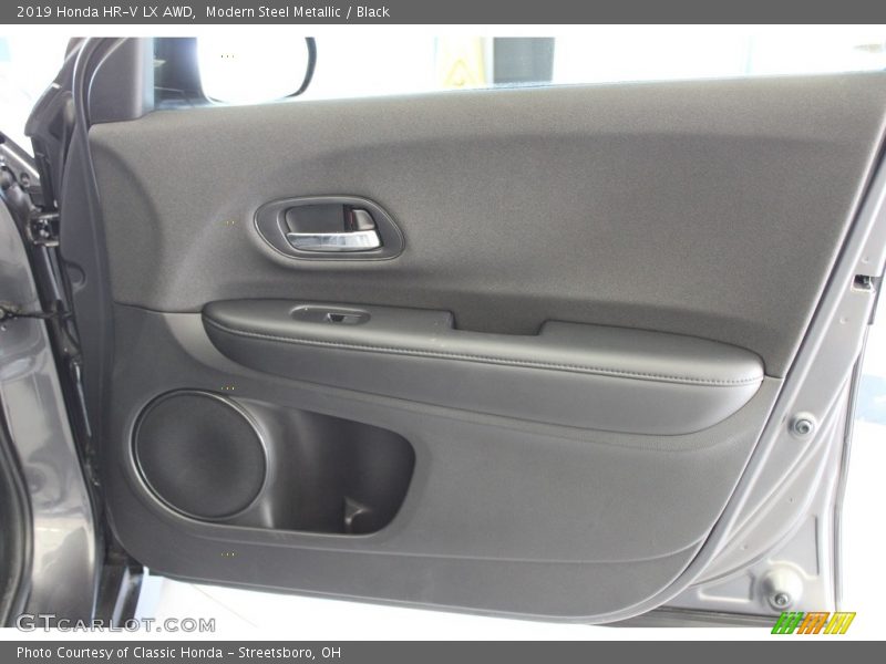 Modern Steel Metallic / Black 2019 Honda HR-V LX AWD