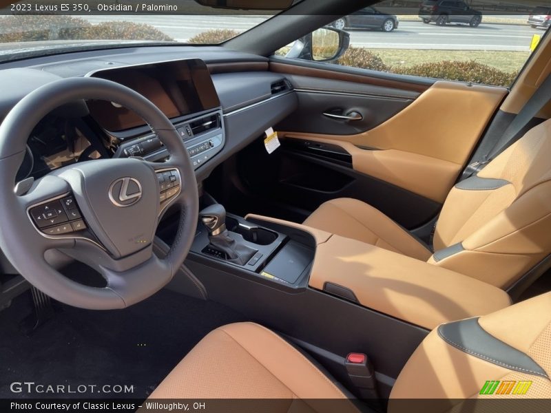  2023 ES 350 Palomino Interior