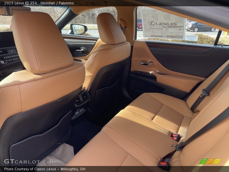 Rear Seat of 2023 ES 350