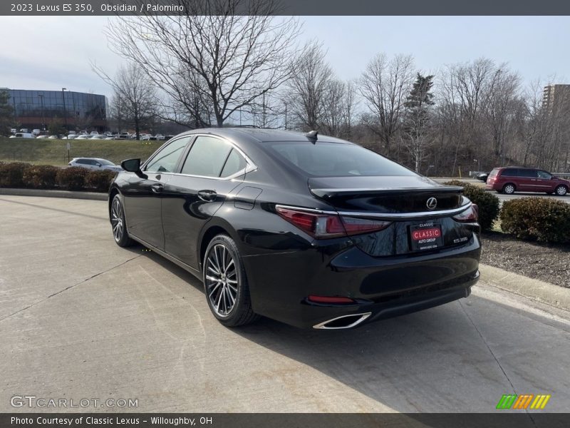Obsidian / Palomino 2023 Lexus ES 350