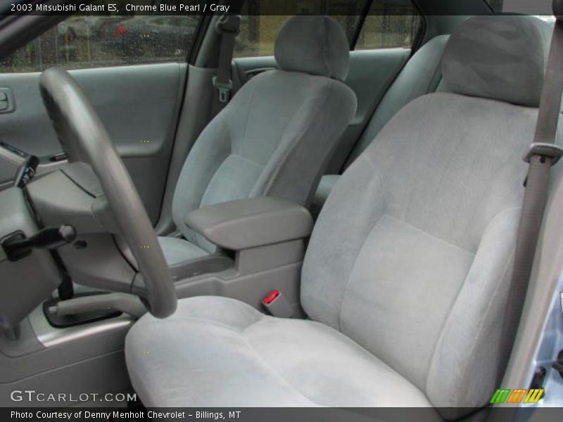 Chrome Blue Pearl / Gray 2003 Mitsubishi Galant ES