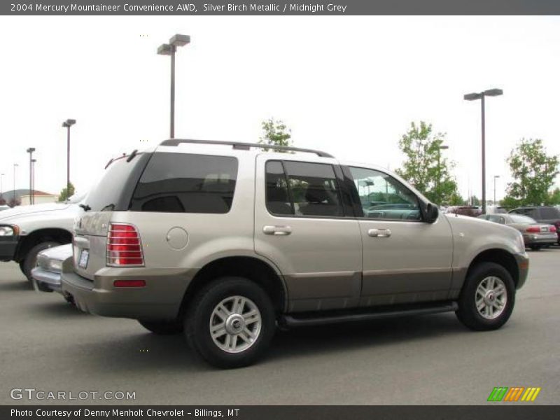 Silver Birch Metallic / Midnight Grey 2004 Mercury Mountaineer Convenience AWD