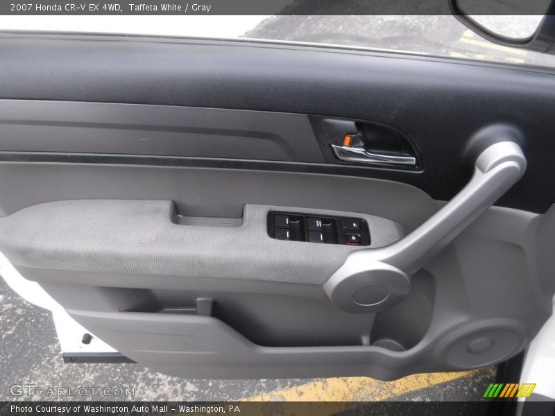 Taffeta White / Gray 2007 Honda CR-V EX 4WD