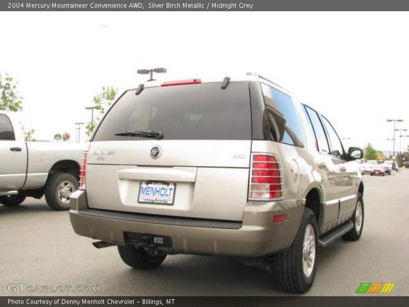 Silver Birch Metallic / Midnight Grey 2004 Mercury Mountaineer Convenience AWD