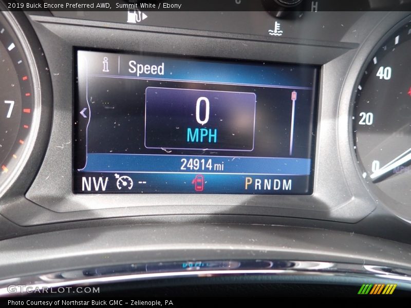 Summit White / Ebony 2019 Buick Encore Preferred AWD