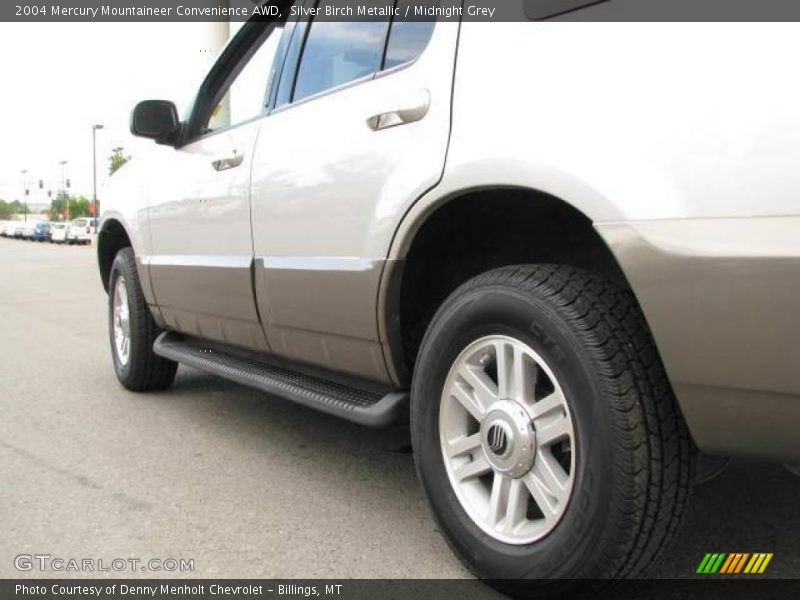 Silver Birch Metallic / Midnight Grey 2004 Mercury Mountaineer Convenience AWD